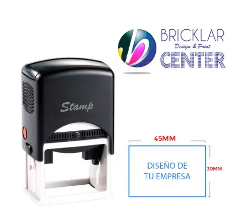 Sello automático de escritorio 50mm x 45mm