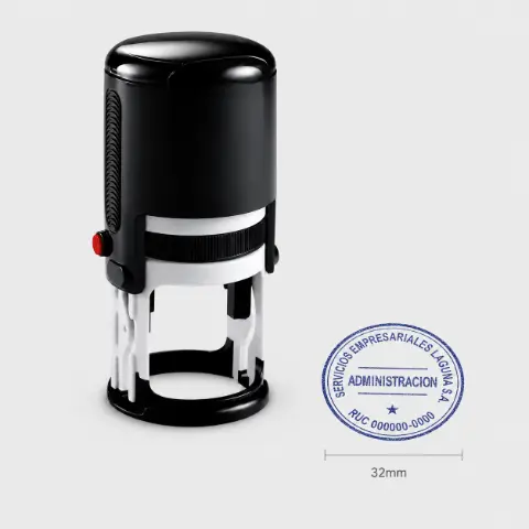Automático de escritorio circular de 32mm